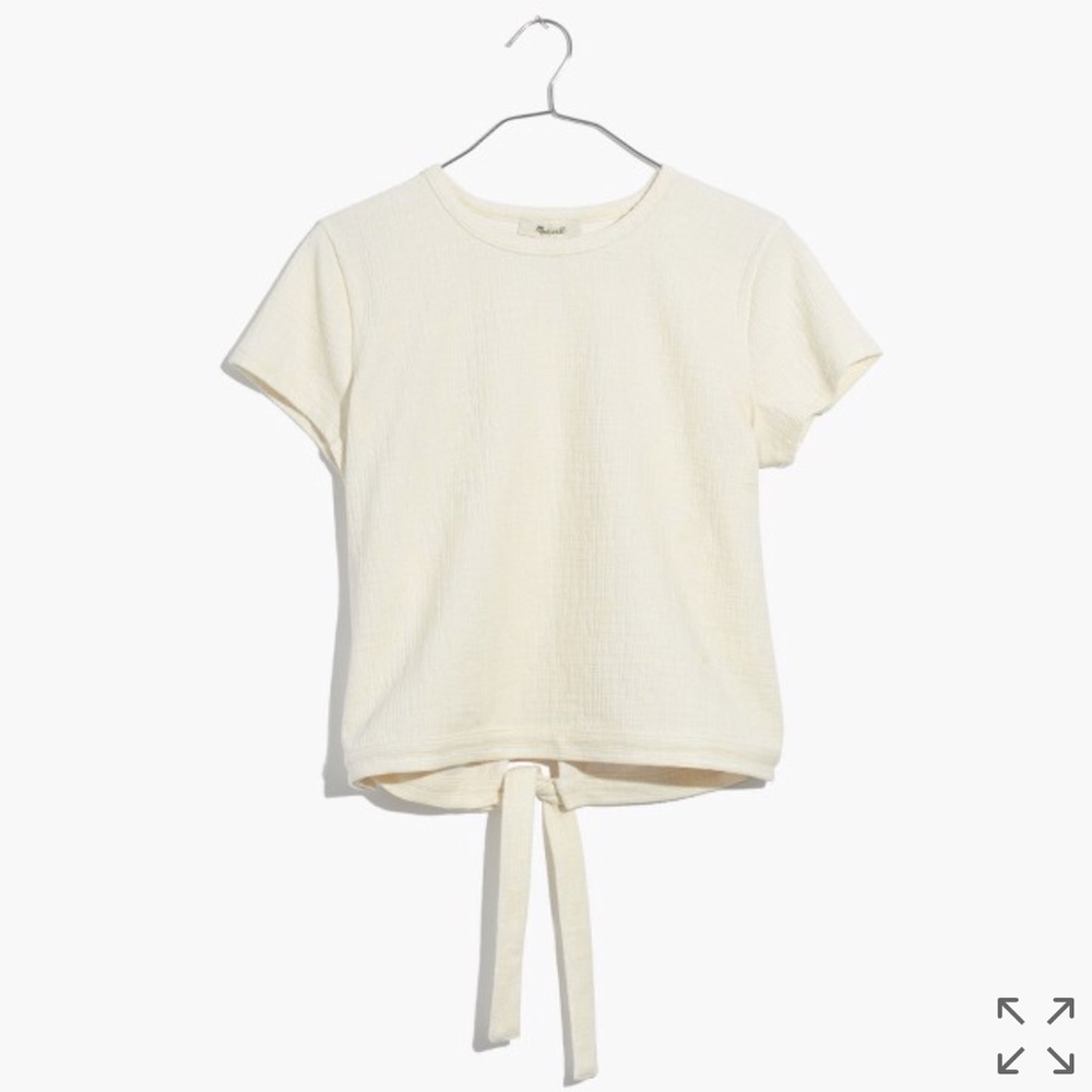 Madewell Verse Tie-Back Top